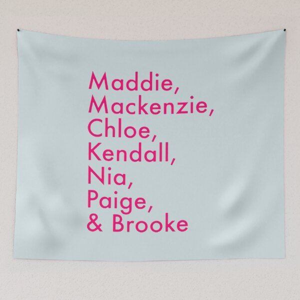 Item preview, Dance Moms Character Names designed and sold by Uriehale.