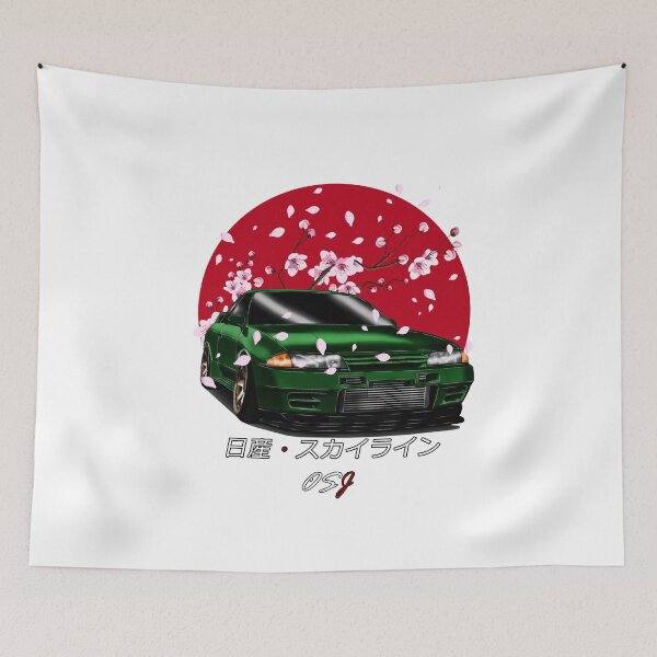 Item preview, Skyline R32 (Green) SunRise Edition [old_school_jdm_] designed and sold by oldschooljdm.