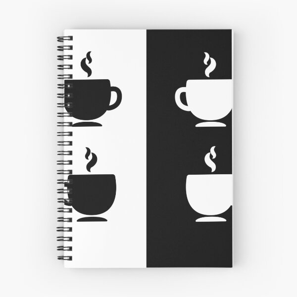 Item preview,  Cup icons on black and white background designed and sold by Alexx60.