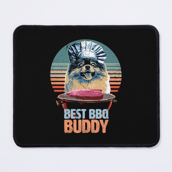 Item preview, Best BBQ Buddy - Funny & Cute Pomeranian Pomeranian designed and sold by BrainlabStudios.