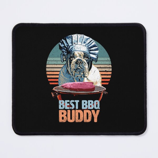 Item preview, Best BBQ Buddy - Funny & Cute English Bulldog designed and sold by BrainlabStudios.