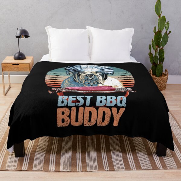 Item preview, Best BBQ Buddy - Funny & Cute English Bulldog designed and sold by BrainlabStudios.
