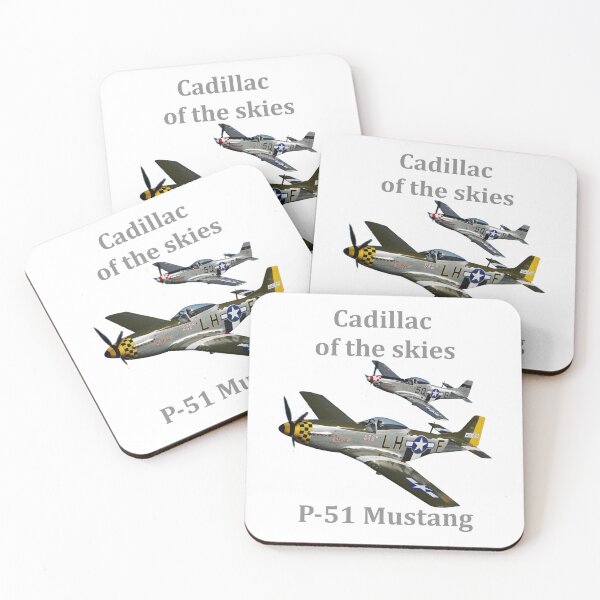 Item preview, P-51 Mustang Cadillac Of The Skies designed and sold by Digitalfred.
