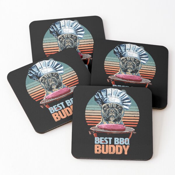 Item preview, Best BBQ Buddy - Funny & Cute French Bulldog designed and sold by BrainlabStudios.