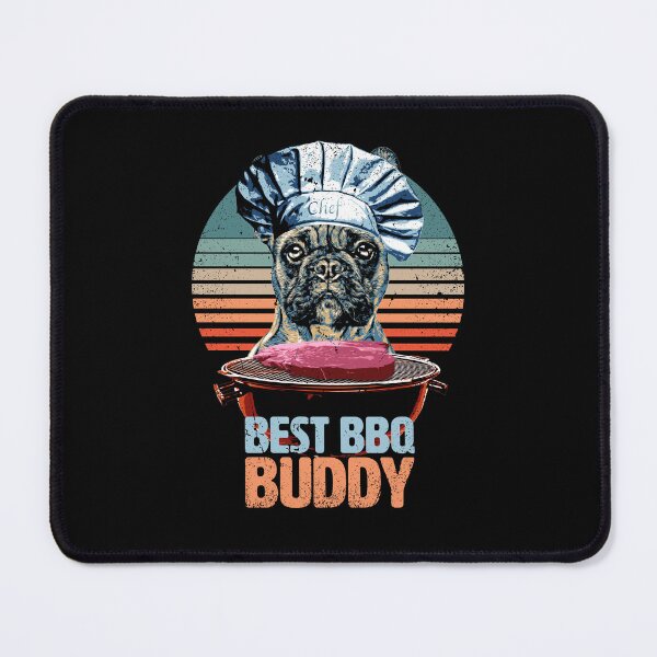 Item preview, Best BBQ Buddy - Funny & Cute French Bulldog designed and sold by BrainlabStudios.