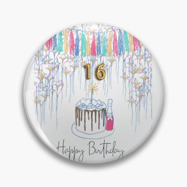 16+ Birthday Pins For Adults