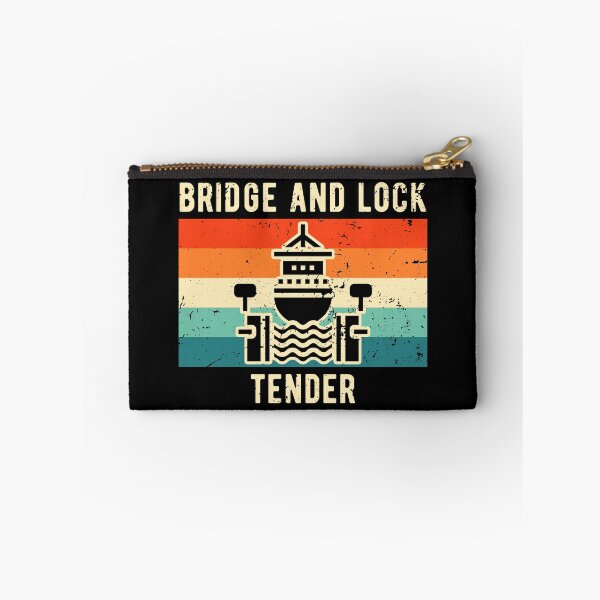 Item preview, Bridge and Lock Tender Retro Vintage designed and sold by NestaReign.