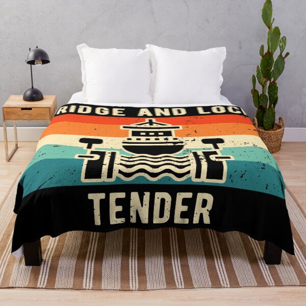 Item preview, Bridge and Lock Tender Retro Vintage designed and sold by NestaReign.