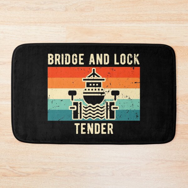 Item preview, Bridge and Lock Tender Retro Vintage designed and sold by NestaReign.