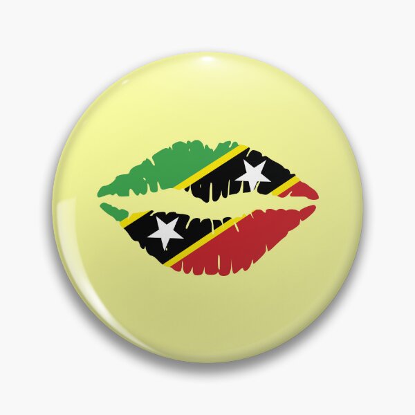 Item preview, Saint Kitts Kiss Design designed and sold by CyberneticTees.