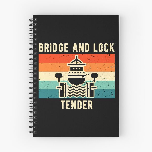 Item preview, Bridge and Lock Tender Retro Vintage designed and sold by NestaReign.