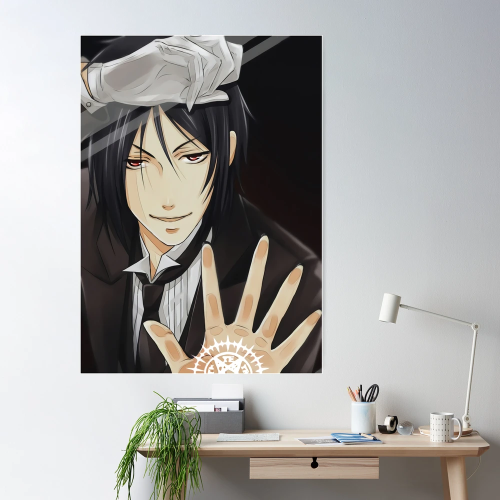 Black Butler Sebastian Michaelis Japanese Art Tapestry by Anime Art - Fine  Art America