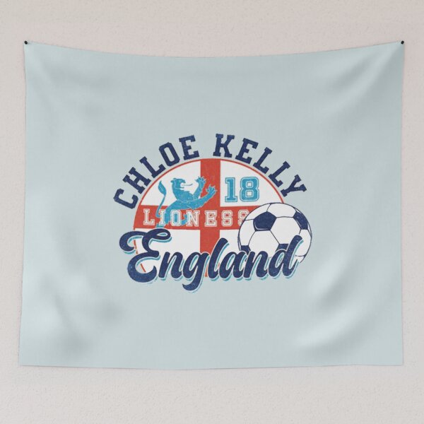 Item preview, England Lionesses - Chloe Kelly #18 (sunset style) designed and sold by Uriehale.