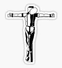 Skinhead Jesus Sticker