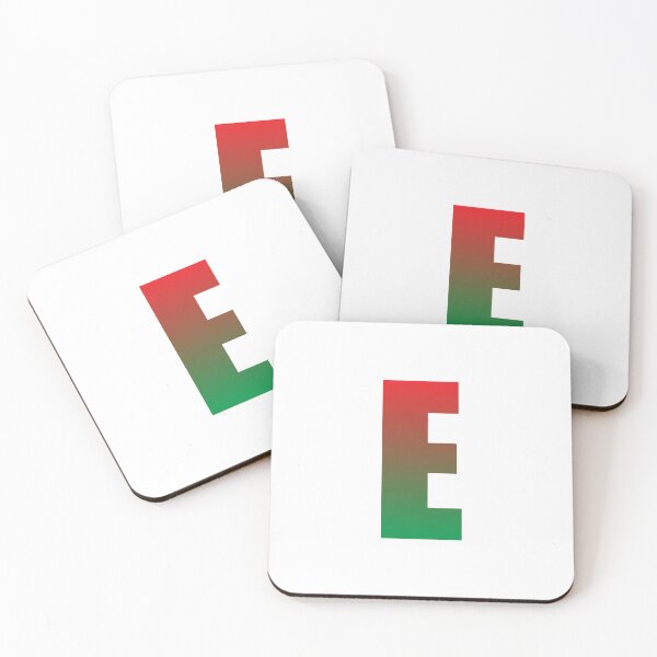 Item preview, Gradient Initial E Christmas designed and sold by kavanaghdesigns.
