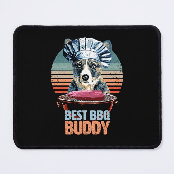 Item preview, Best BBQ Buddy - Funny & Cute Corgi designed and sold by BrainlabStudios.