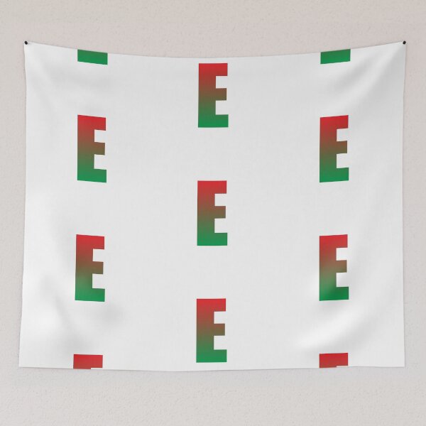 Item preview, Gradient Initial E Christmas designed and sold by kavanaghdesigns.