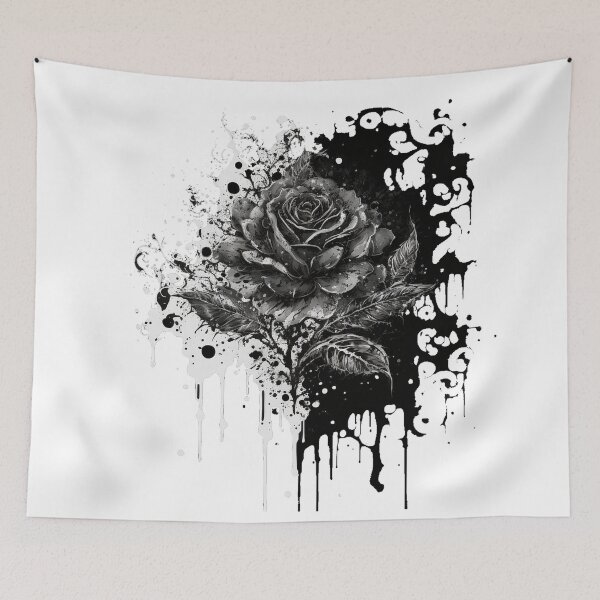 Item preview, Rose in Monochrome designed and sold by Red-Alien.