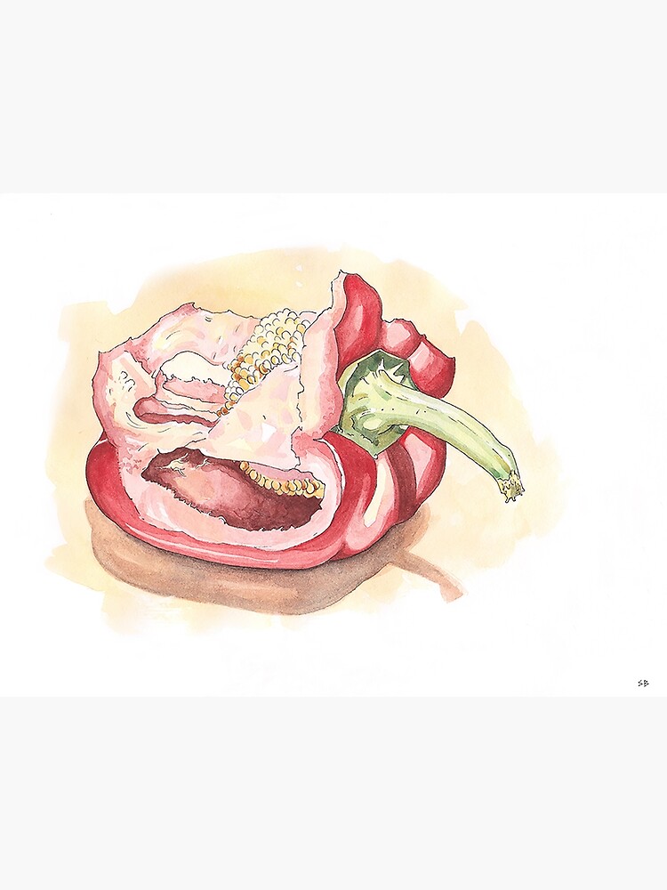 Red Pepper by stevebeadleart