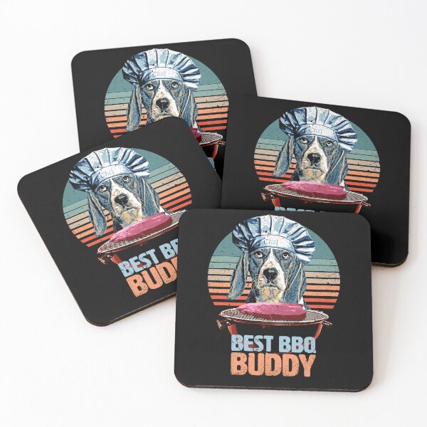 Item preview, Best BBQ Buddy - Funny & Cute Beagle designed and sold by BrainlabStudios.