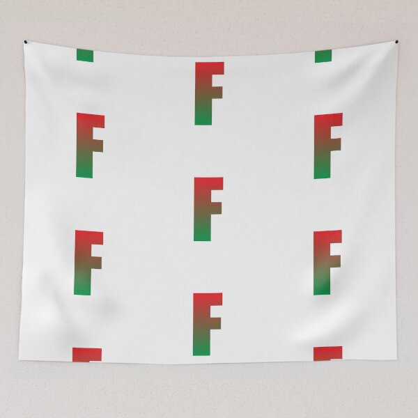 Item preview, Gradient Initial F Christmas designed and sold by kavanaghdesigns.
