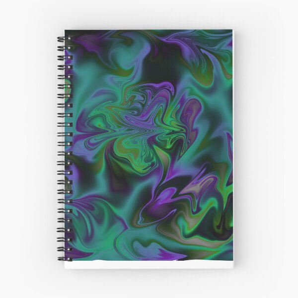 Item preview, Blue, Black, Green, Purple, Violet Liquid Art. Liquid Marble. Abstract Design. designed and sold by Jason123za.