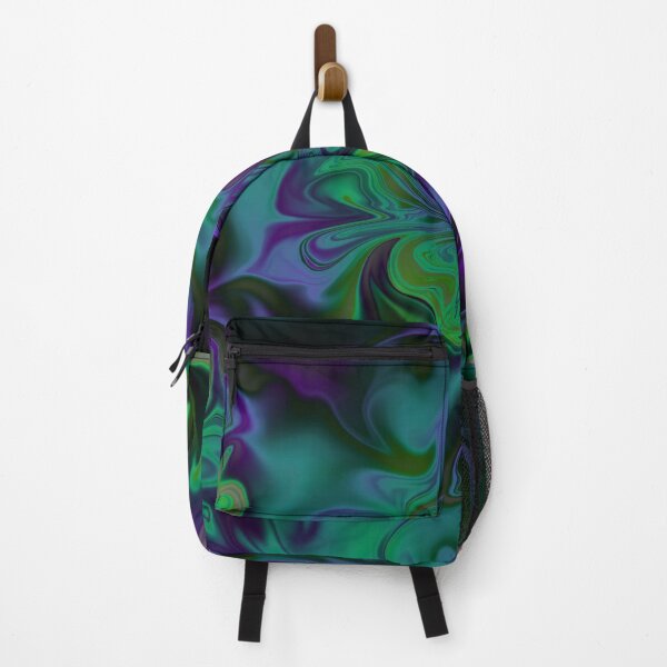 Item preview, Blue, Black, Green, Purple, Violet Liquid Art. Liquid Marble. Abstract Design. designed and sold by Jason123za.