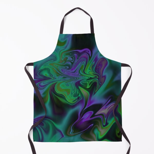 Item preview, Blue, Black, Green, Purple, Violet Liquid Art. Liquid Marble. Abstract Design. designed and sold by Jason123za.