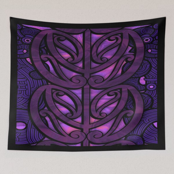 Item preview, TNT - On the Marae - PURPLE designed and sold by TNT-STYLEZ.