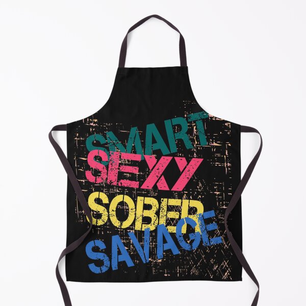 Item preview, SMART SEXY SOBER SAVAGE- sobriety anniversary aa na designed and sold by hamzablk.