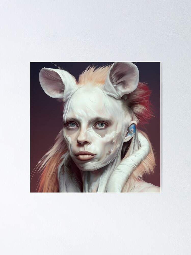 Yolandi Visser Rat Art - Die Antwoord" Poster for Sale by arendstudios | Redbubble