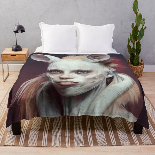 Item preview, Yolandi Visser Rat A.I. generated Art - Die Antwoord designed and sold by Nerd Army.