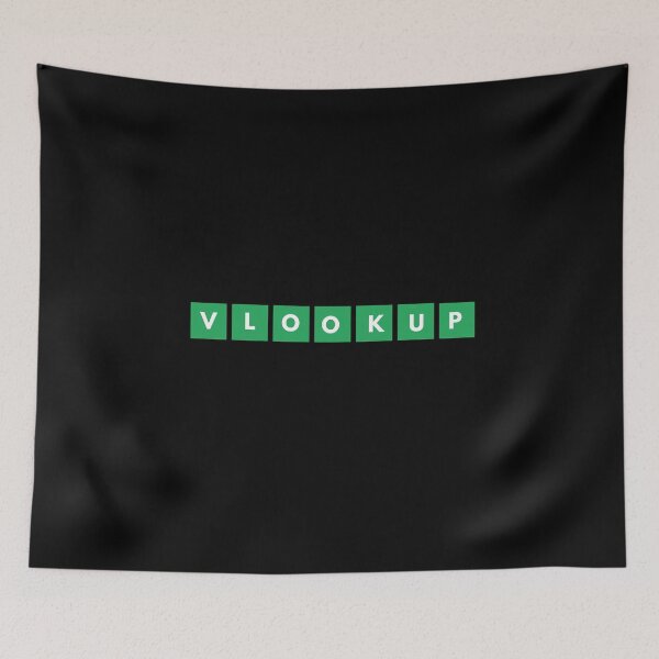 Item preview, Vlookup-wordle. designed and sold by Johnquoteart.
