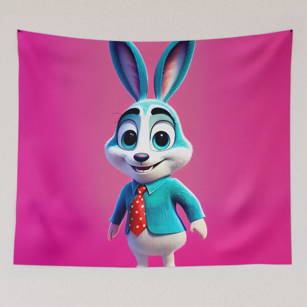 Item preview, Cute Bunny Rabbit - Tully designed and sold by LuliandFriends.