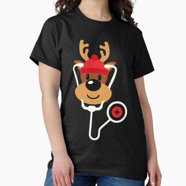 Item preview, Cute Reindeer Nurse Christmas designed and sold by mrsmitful.