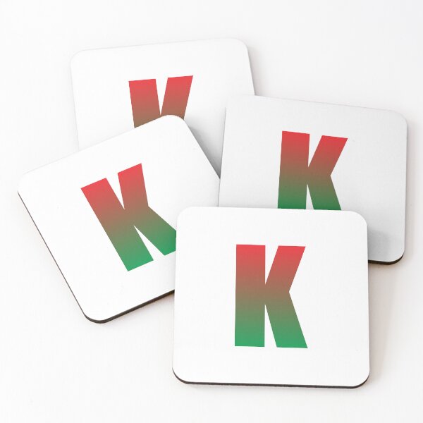 Item preview, Gradient Initial K Christmas designed and sold by kavanaghdesigns.