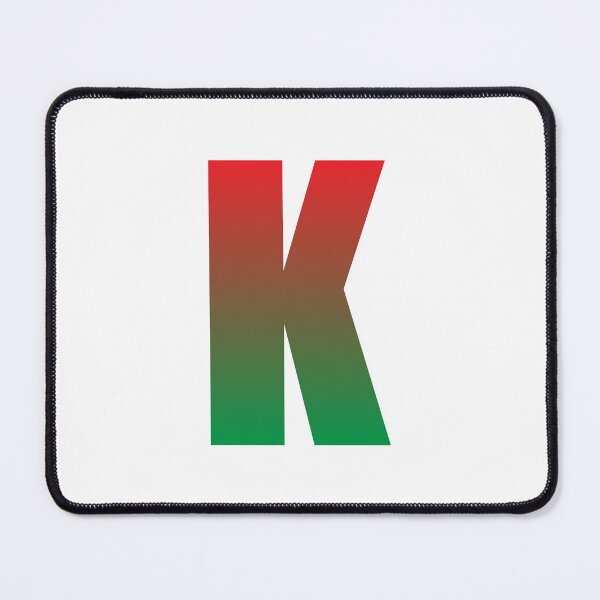 Item preview, Gradient Initial K Christmas designed and sold by kavanaghdesigns.