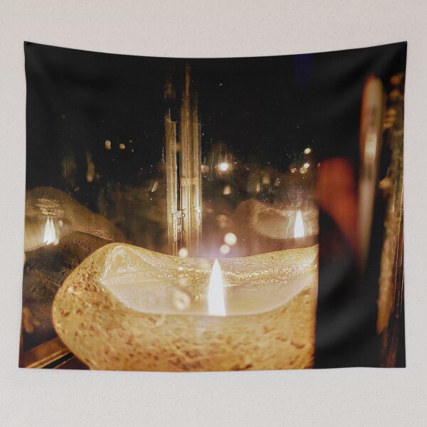 Item preview, Candle in Lantern Stilllive designed and sold by hajarsdeco.
