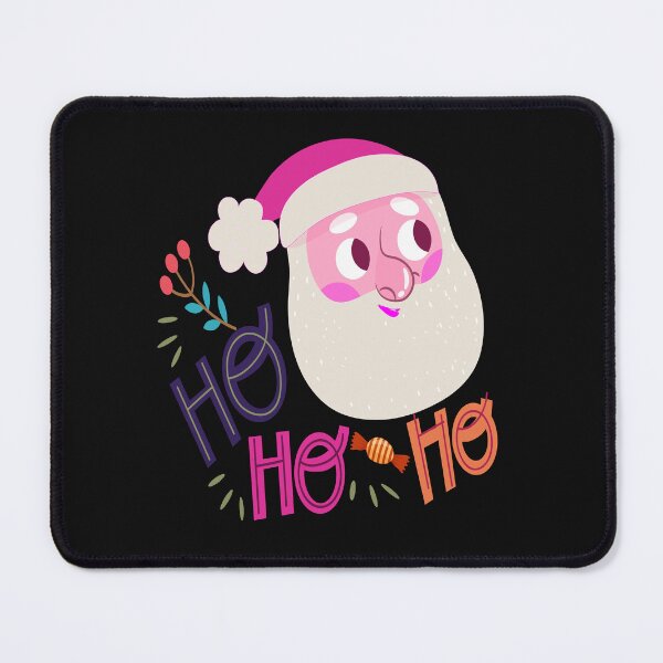 Item preview, Retro vintage pink santa claus ho ho ho designed and sold by hamzablk.