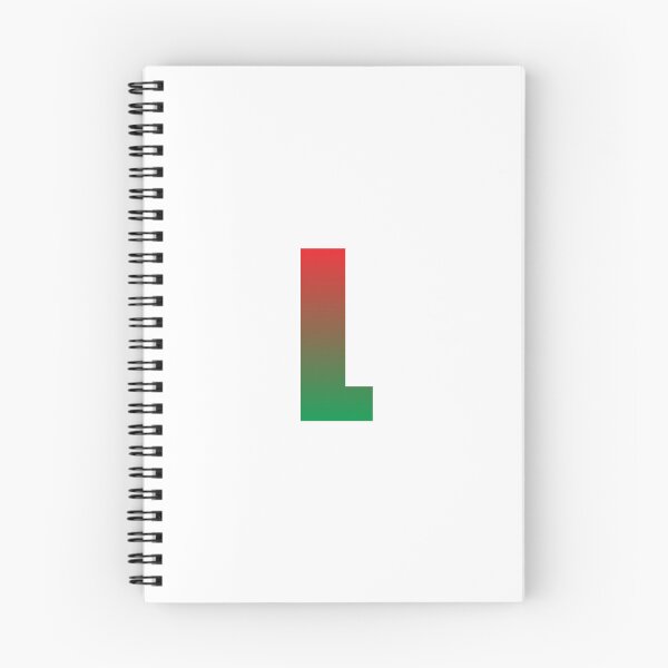 Item preview, Gradient Initial L Christmas designed and sold by kavanaghdesigns.