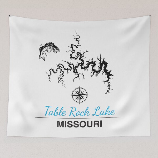 Item preview, Table Rock Lake Missouri Design designed and sold by CyberneticTees.