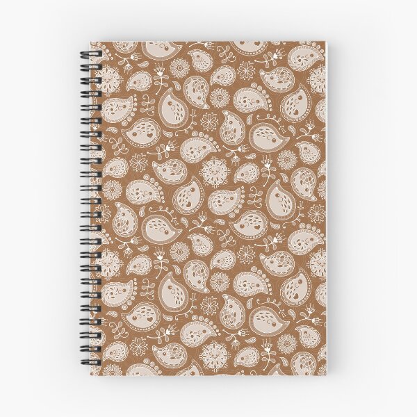 Item preview, Hedgehog Paisley_Moka designed and sold by miavaldez.