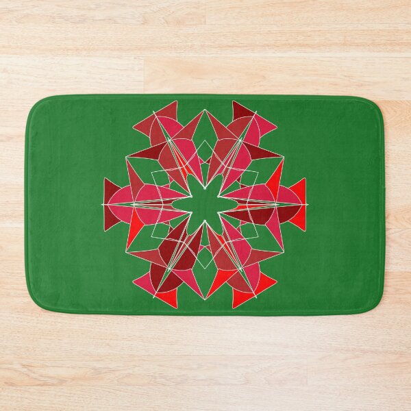 Item preview, Festive snowflake unique design G21 designed and sold by fishpressink.