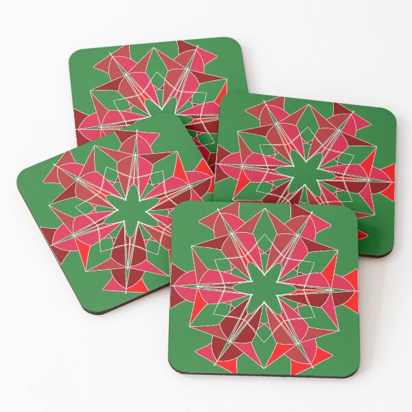 Item preview, Festive snowflake unique design G21 designed and sold by fishpressink.