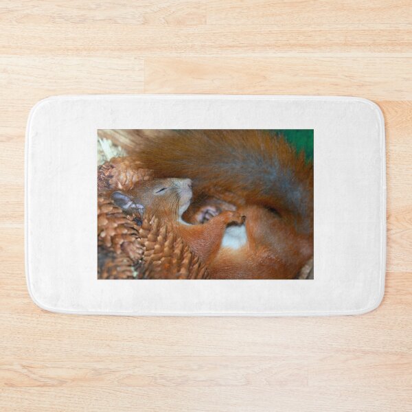 Item preview, Portrait of red sleeping squirrel designed and sold by olena2552.