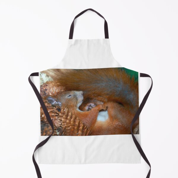 Item preview, Portrait of red sleeping squirrel designed and sold by olena2552.