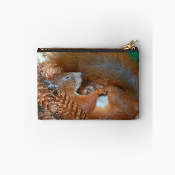 Item preview, Portrait of red sleeping squirrel designed and sold by olena2552.