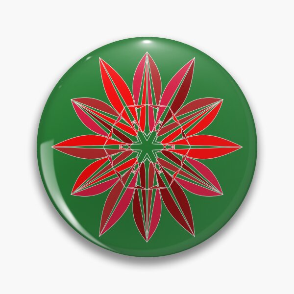 Item preview, Festive snowflake unique design G22 designed and sold by fishpressink.