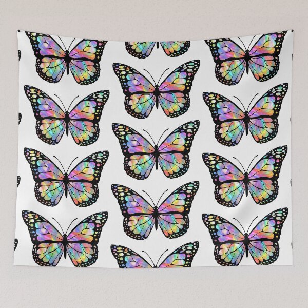 Item preview, Rainbow storm butterfly designed and sold by RoseyWarship.