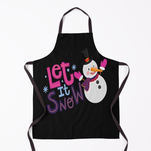 Item preview, Retro vintage pink snowman- let it snow designed and sold by hamzablk.